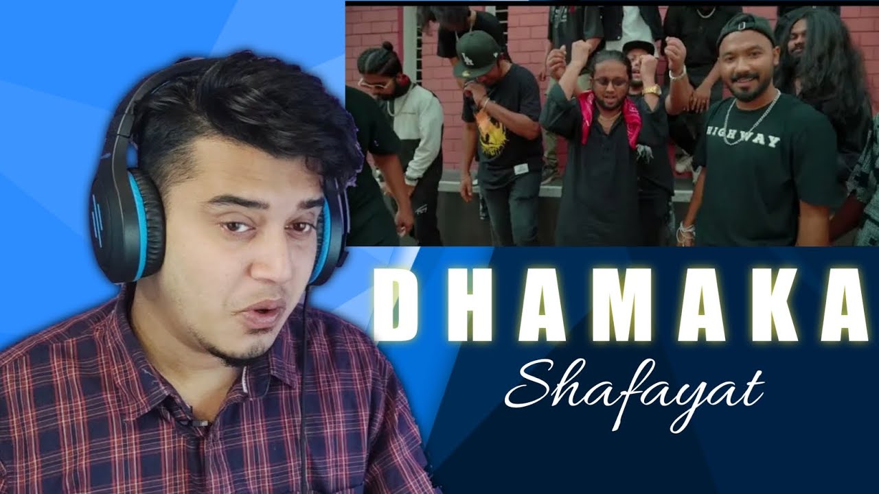 Reaction to SHAFAYAT   DHAMAKA  Official Music Video   ROYAL BENGLA MUSIC  2023