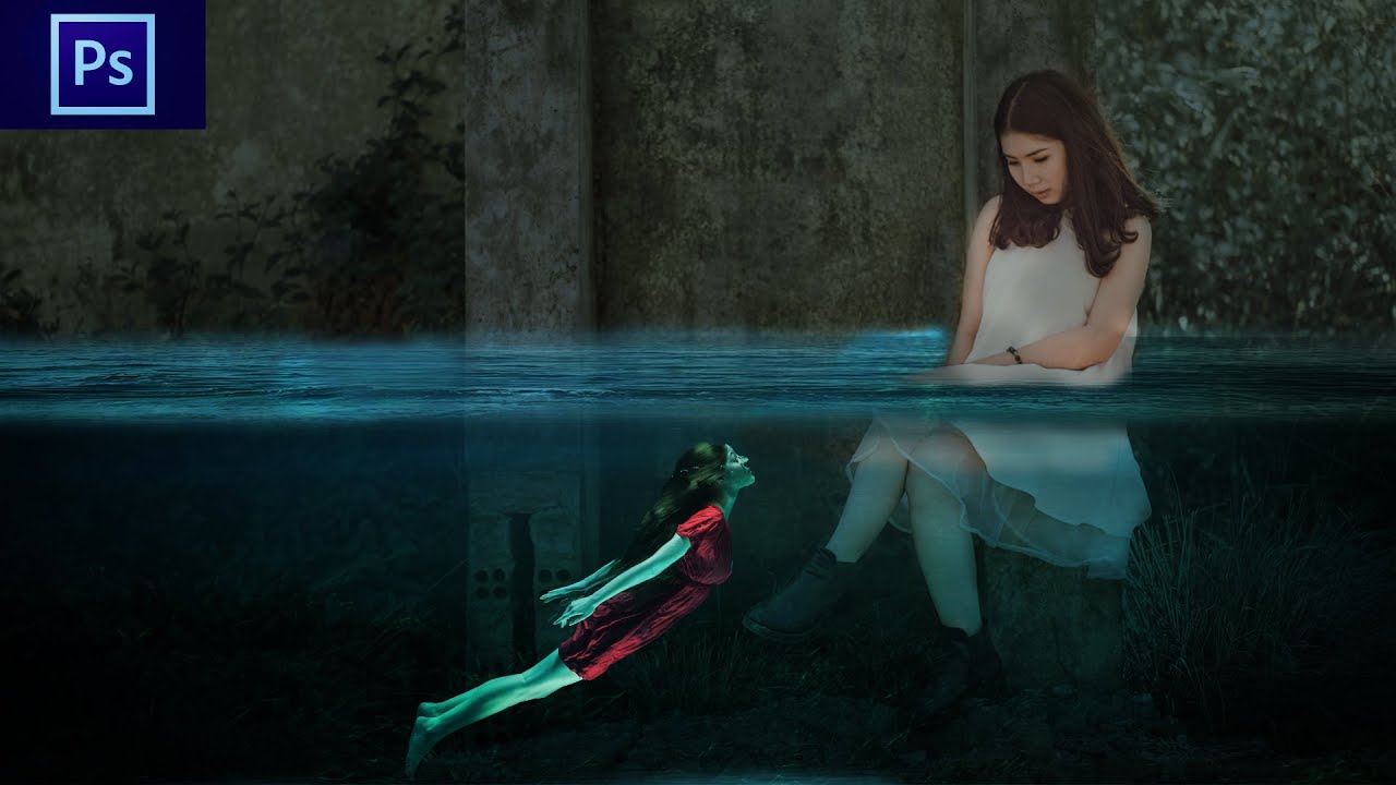 Underwater Fantasy Photo Manipulation - Adobe Photoshop Tutorial - JS Graphics Stream