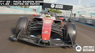 F1 25 - PATCH 1.22 - LES JOUEURS SONT ÉCOUTÉS !