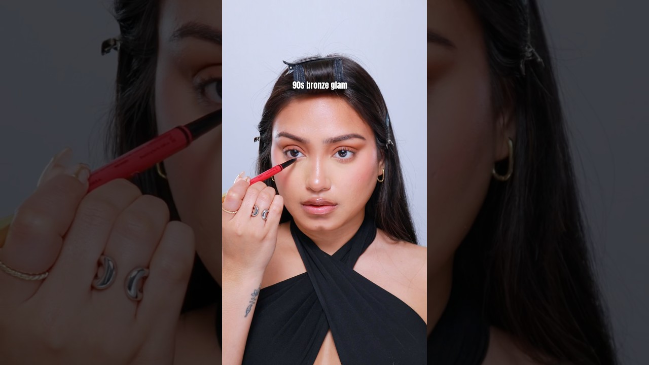 90s bronze glam… What do you think? 🤎 