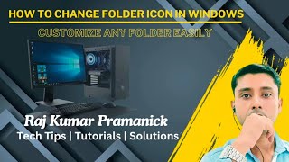 Title:How to Change Folder Icon in Windows | Customize Any Folder Easily
