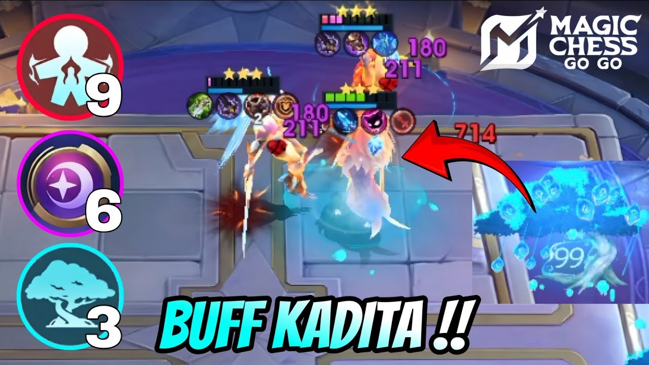 MOST ANNOYING COMBO RIGHT NOW ❗ BUFF KADITA ❗MAGIC CHESS GO GO