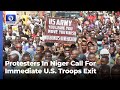 Protesters in niger call for immediate exit of us troops  more  network africa