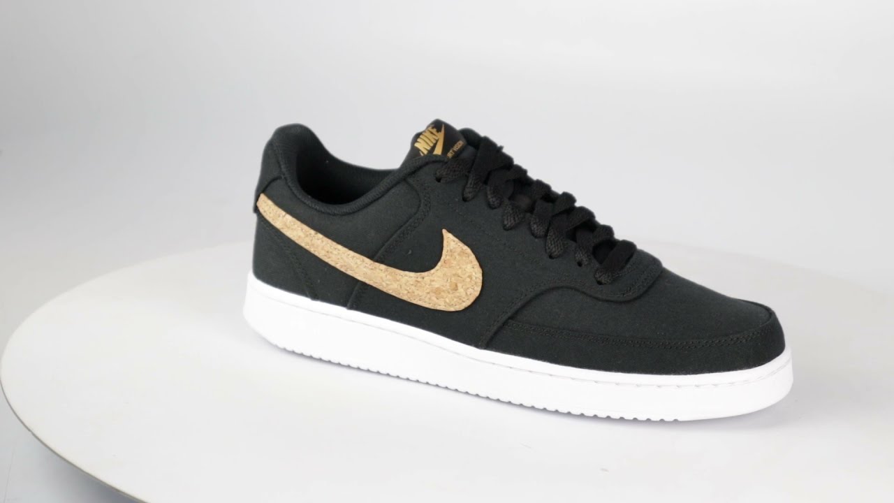 tenis nike court vision low preto premium