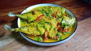 RESEP IKAN KEMBUNG BUMBU KUNING, WANGI, GURIH, DAGING IKANNYA LEMBUT