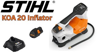 A Quick Look At The Stihl KOA 20 Inflator (It's AMAZING) #stihl #tools #automobile