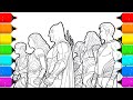 Digital Drawing Justice League _Time lapse