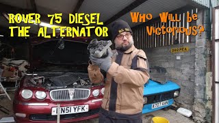 Rover 75 Diesel: The Alternator. Can it be refitted? Will the car run?