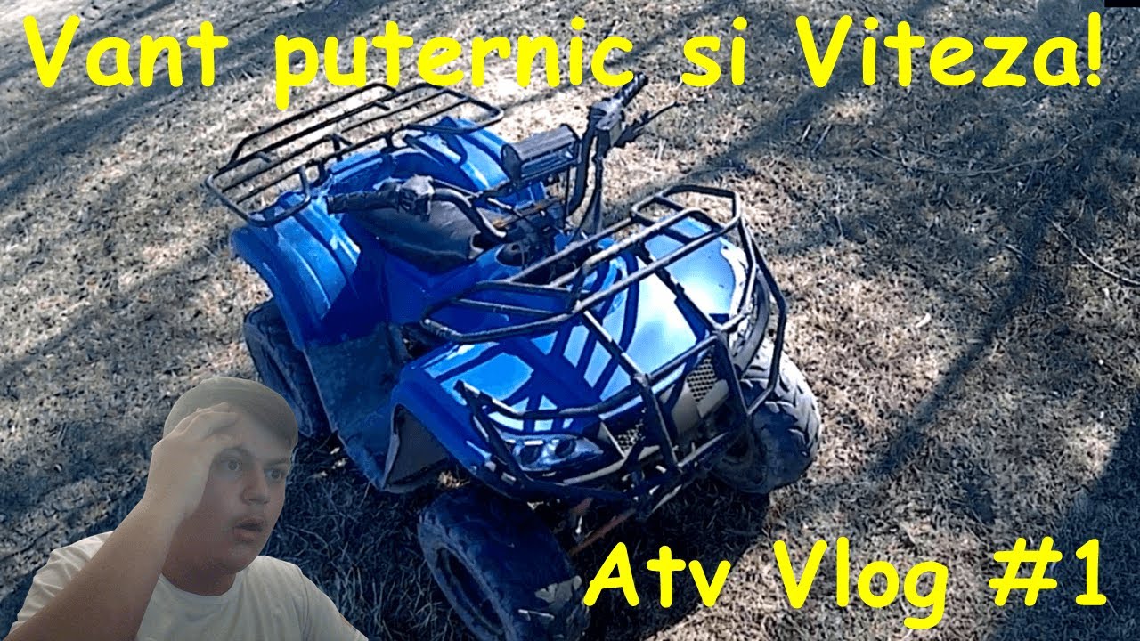 Atv Vlog #1 - Vant puternic si Viteza!