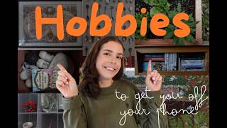 Some of my favourite hobbies at the moment