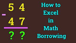 How to Excel in Math Borrowing