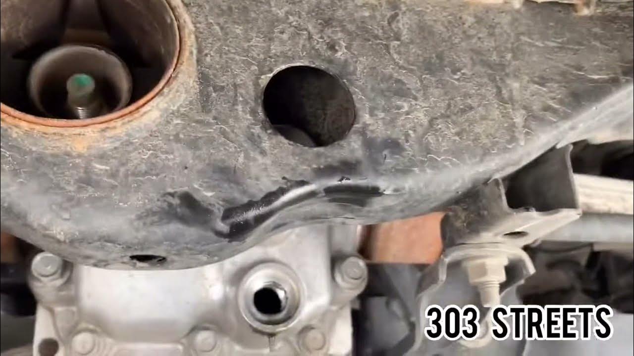 Nissan Rogue rear differential fluid change YouTube