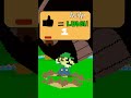 HELP Luigi escape the giant bomb crash #shortvideo #mario #memes #gaming #animation #minecraft