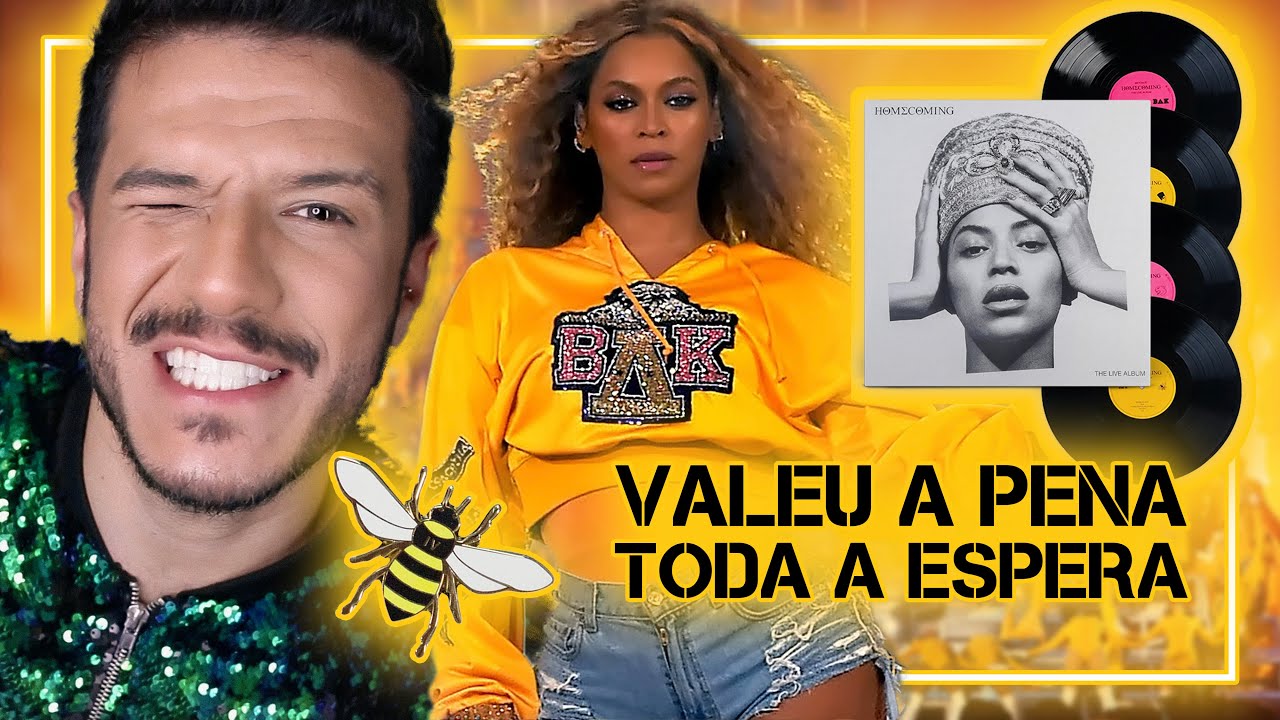 BEYONCÉ - HOMECOMING VINYL (LP) UNBOXING | JADSON NOBRE