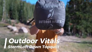 Outdoor Vitals StormLoft 0F Top Quilt