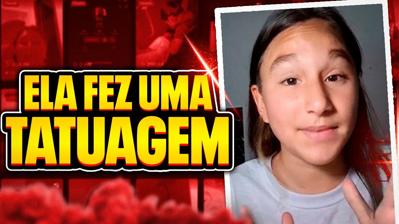 ELA FEZ UMA TATUAGEM PRO WEB NAMORADO COREANO MAS ELE ERA UM FAKE...