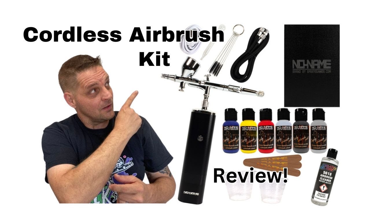 A Portable Airbrush & Compressor Kit for LESS than £100! Portable Airbrush  Review 