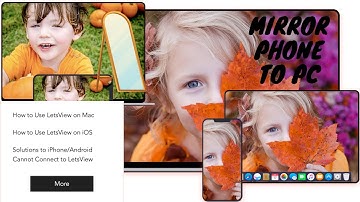 How to Mirror your Phone Screen with LetsView | How To Cast Phone To PC