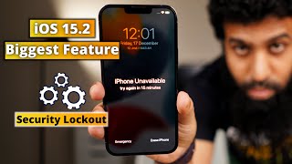 iOS 15.2 Biggest Feature | Security Lockout | Reset iPhone without mac or pc | iPhone unavailable screenshot 5