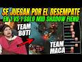 TEAM BUTI VS TEAM MACARIUS😲SE JUEGAN EL DESEMPATE 1 VS 1 MID SHADOW FIEND😲COLISEO DE BENJAZ