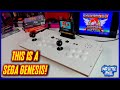 The Most Interesting Sega Genesis Console Ever! Arcade Stick That Plays Cartridges?