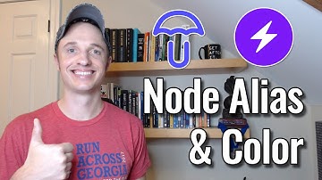 How to give your Umbrel Lightning Node a Name (Alias) and Color