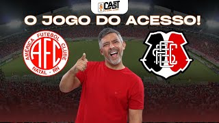 AMÉRICA-RN X SANTA CRUZ, PELA SÉRIE D! QUEM CONSEGUE O ACESSO PARA SÉRIE C? CASTFC