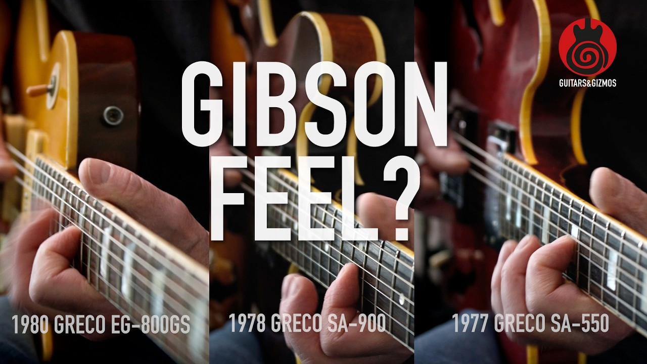 Can Vintage Japanese Guitars Capture the Gibson Feel? - YouTube