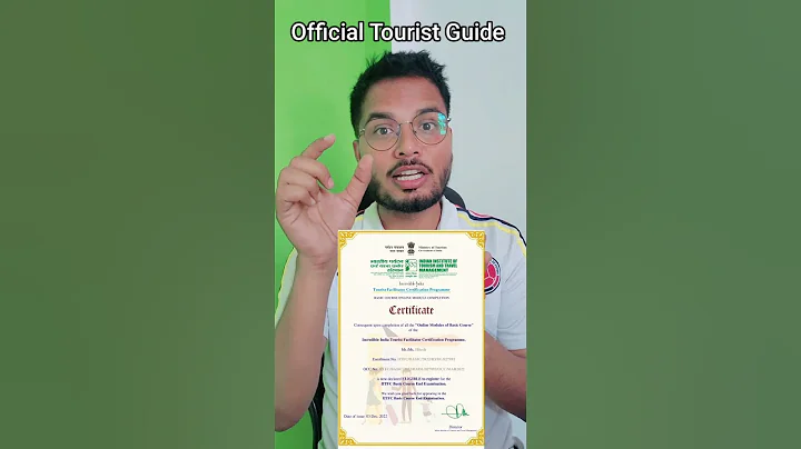 How to become official tourist guide in India. #touristguide #guiaturistico #officialguide #tourism - DayDayNews