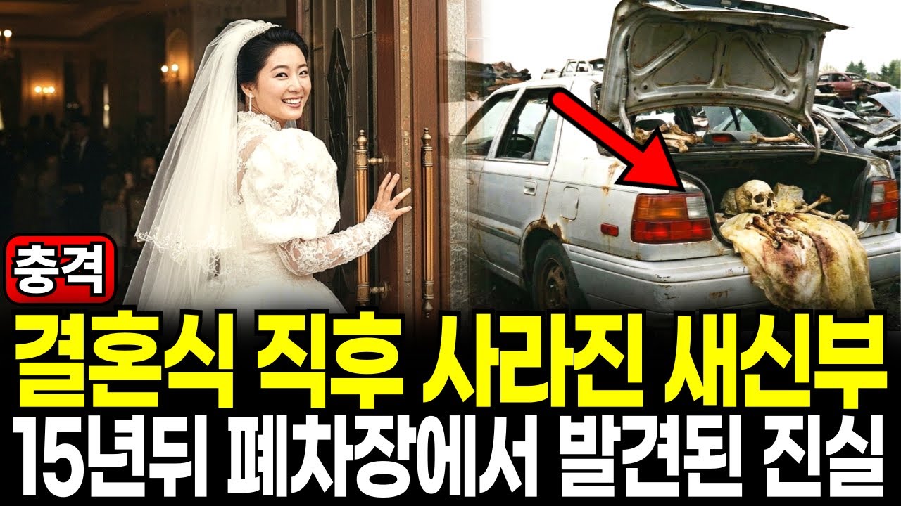 1991년 결혼식 직후 실종된 새 신부,,, 15년 뒤 폐차장에서 발견된 그날의 진실, 미제사건, 실종사건