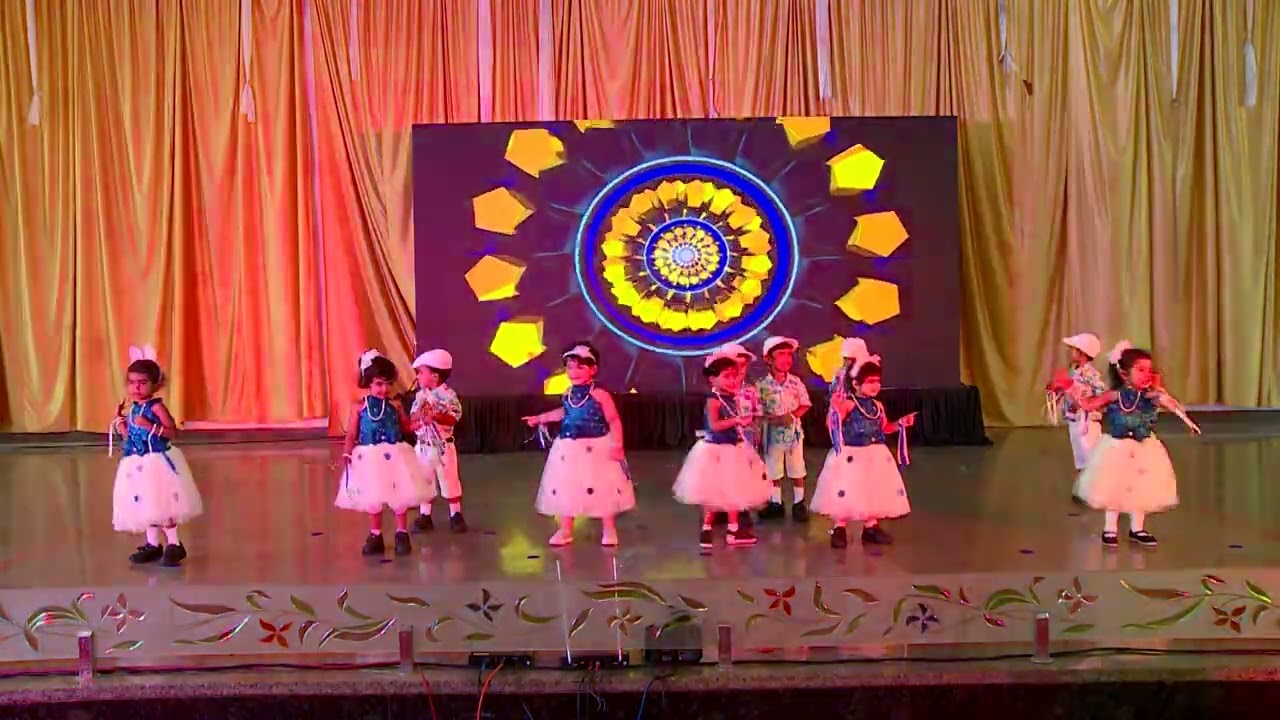 Baby Shark Dance by 2-Year-Old Ritvik | Playgroup Kids Annual Function