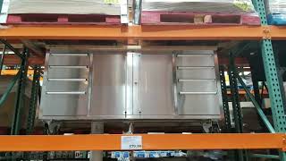 Costco! Trinity Stainless Steel Rolling Wood Top Workbench! $579!!!