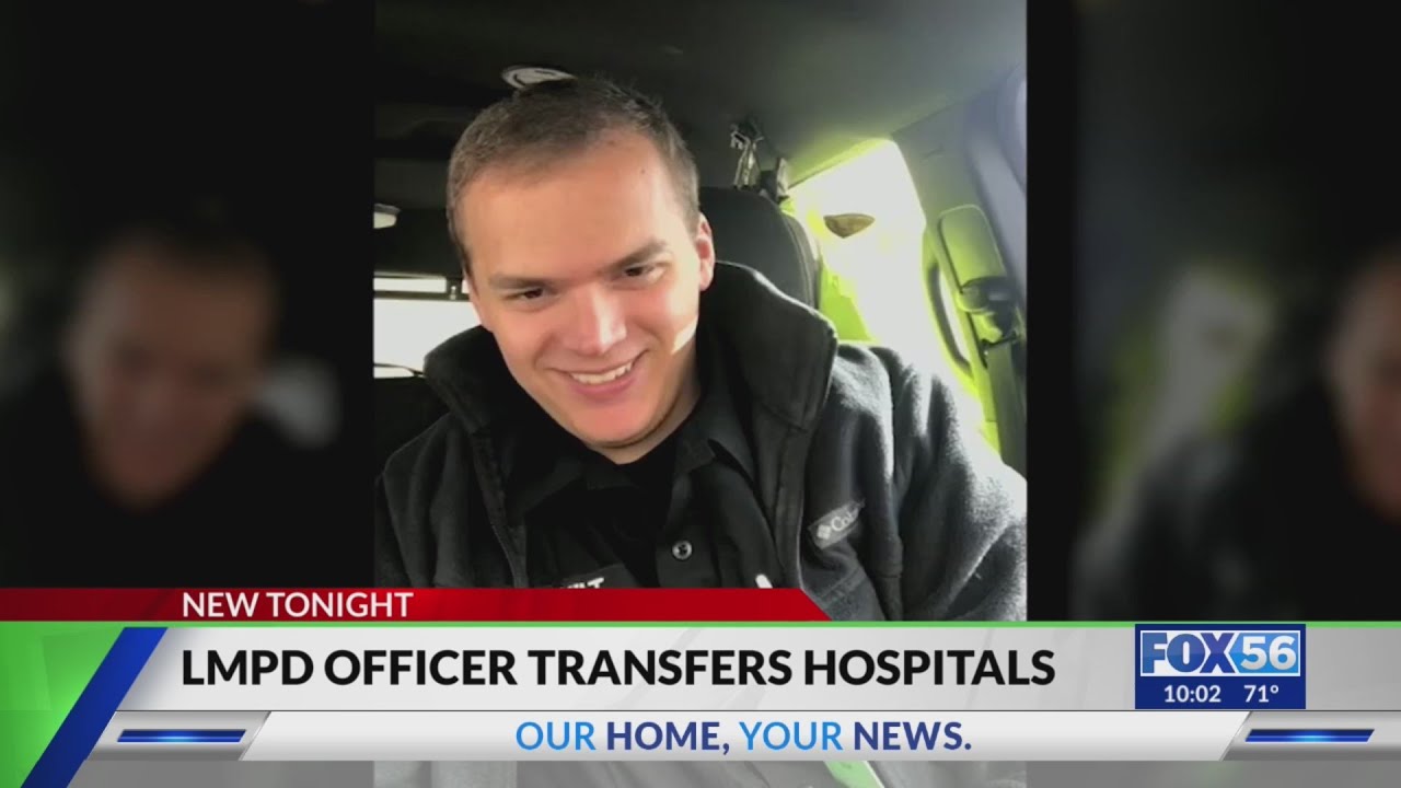 Officer critically injured in Louisville mass shooting transfers ...