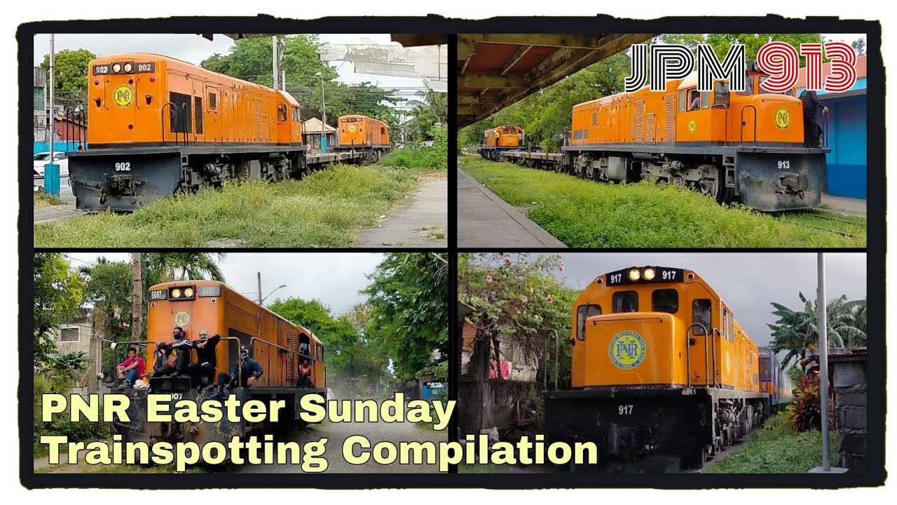 PNR Easter Sunday Trainspotting Compilation - Explorer, Maintenance and Miscellaneous Trains
