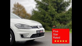 Broadlands Vehicles Presents A Volkswagen E - Golf 35.8Kwh Auto 5Dr Hatchback In Pure White