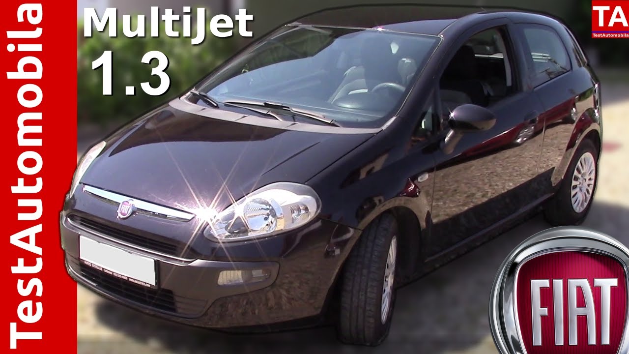Fiat Punto Evo 1.3 Multijet 95 Ks - Test - Youtube