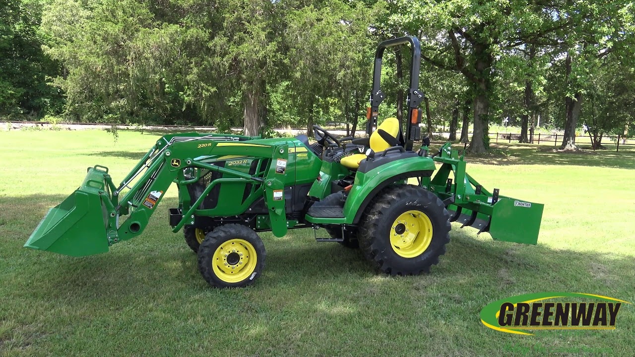 Removing Box Blade on John Deere 2032R YouTube