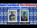 1990 Bowman Most Expensive eBay Sales Baseball Cards (April 2026)