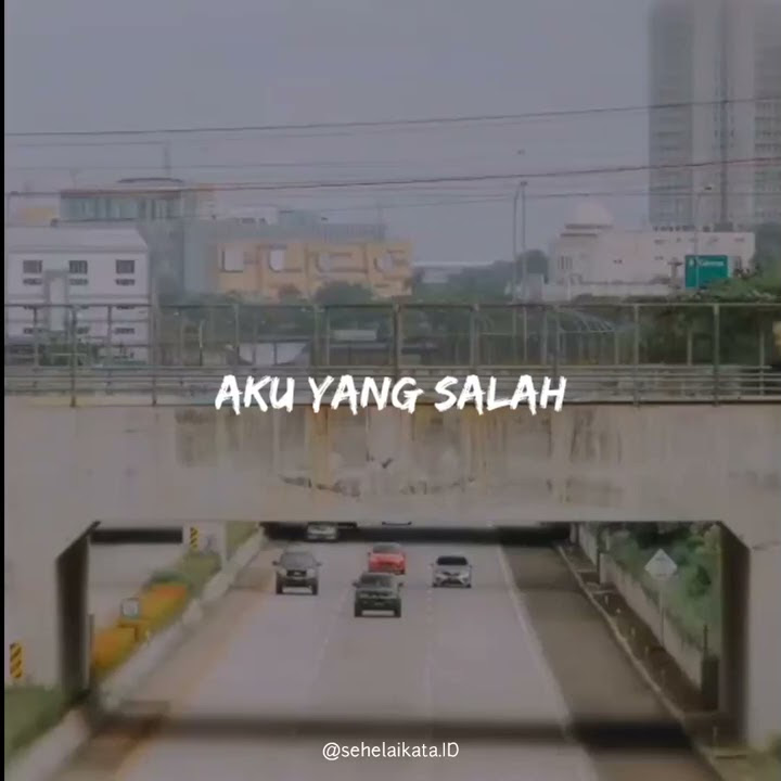 Story WA Lyrics Lagu Tiktok Sedih Viral 30 Detik - Aku Yang Salah (Mahalini X Nuca)