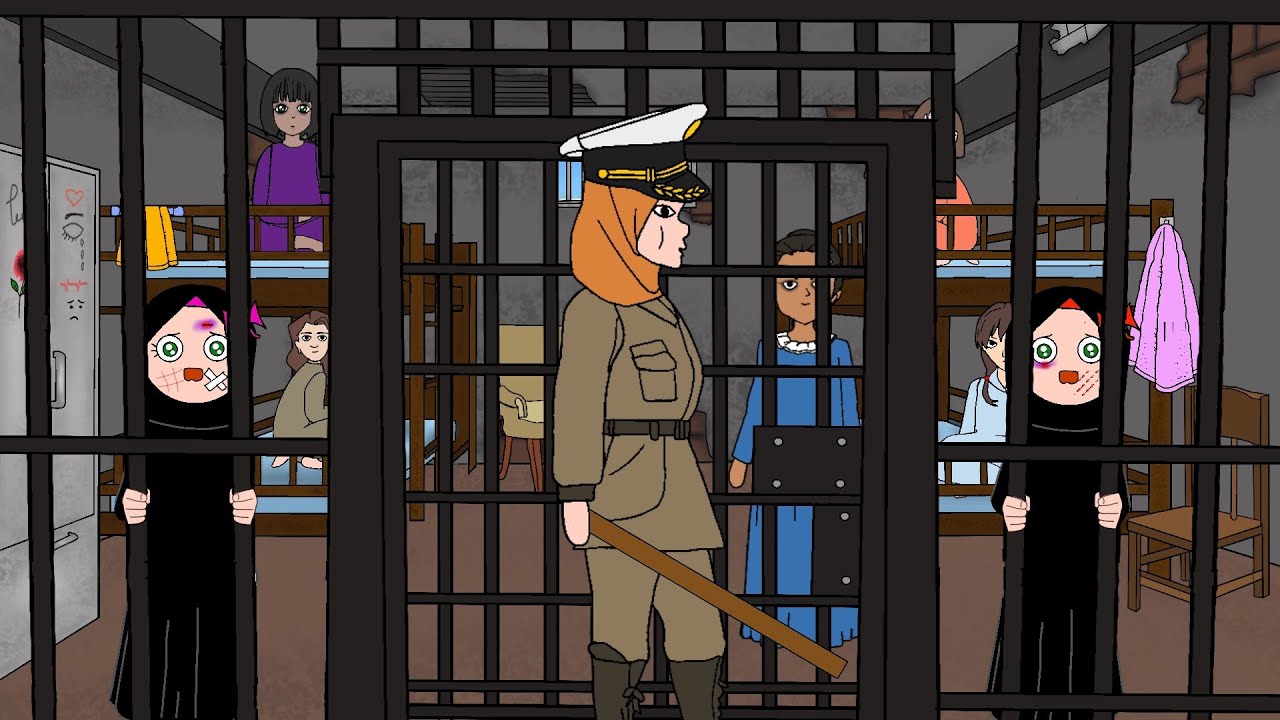 دخول ندوشة ولموشة السجن 😱 مؤثر جداً 😭💔 ج1