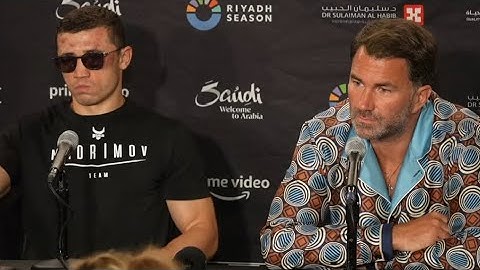 Terence Crawford • Israil Madrimov FULL POST FIGHT PRESS CONFERENCE