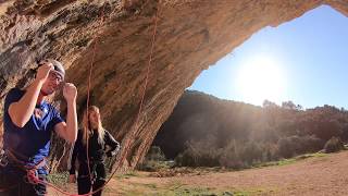 Why I dont use headcams! -  William Bosi on Catxasa 9a+, Santa Linya, Catalunya.