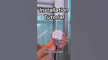 Azoula Smart Curtain Installation Tutorial #smarthome #zigbee #azoula #smartswitch #curtains #smart