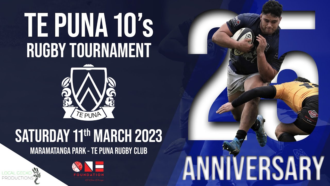 REPLAY | Te Puna 10's Rugby Tournament | 25th Anniversary | 11th March ...