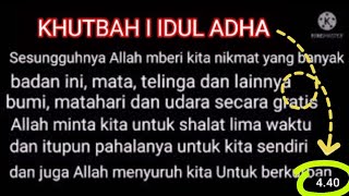 Contoh Khutbah Idul Adha Singkat Setelah Shalat Idul Adha Di Masa Pandemi Covid 19 Juli Tahun 2021
