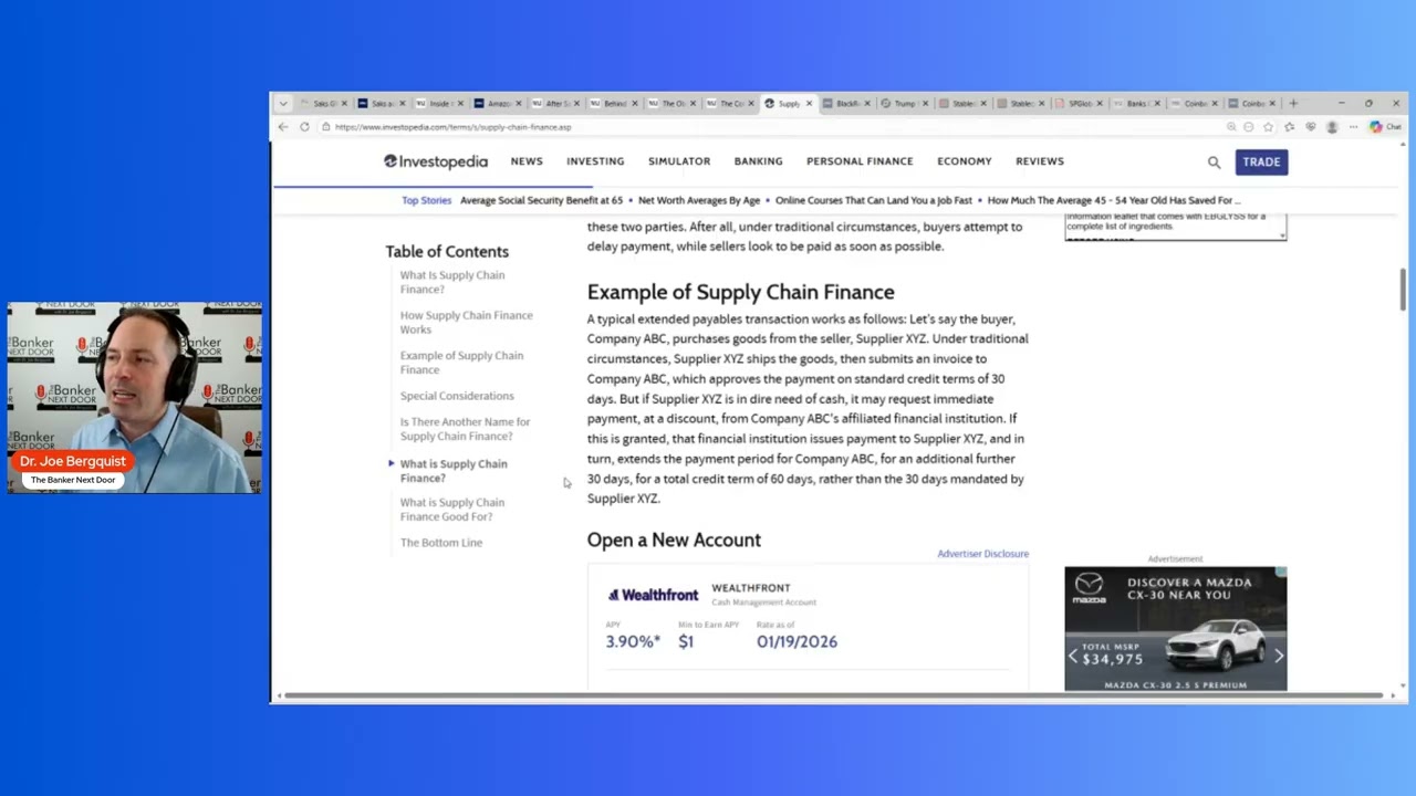 Supply Chain Finance - Cash flow strategy, financial engineering, or fraud?