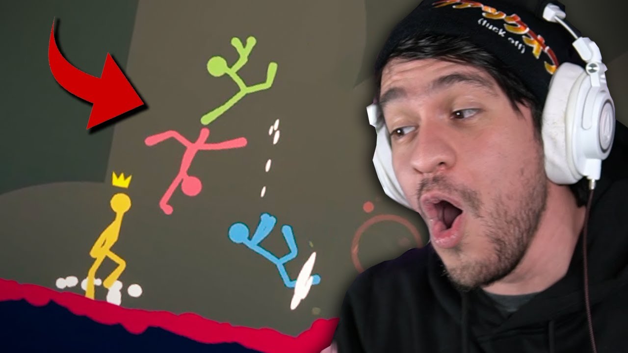 First time I HIT a girl - Stickfight w/Mully, Narrator, & Gabby