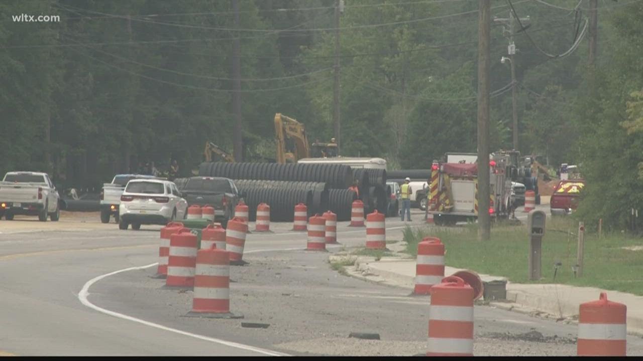 Gas line break causes headaches this morning YouTube