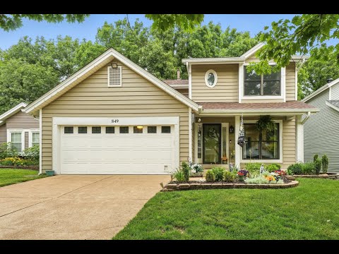 849 Ginger Wood Ct, Ballwin, MO home video tour