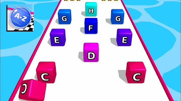A-Z RUN 🏃‍♀️- All Levels Gameplay Walkthrough Android, iOS NEW UPDATE